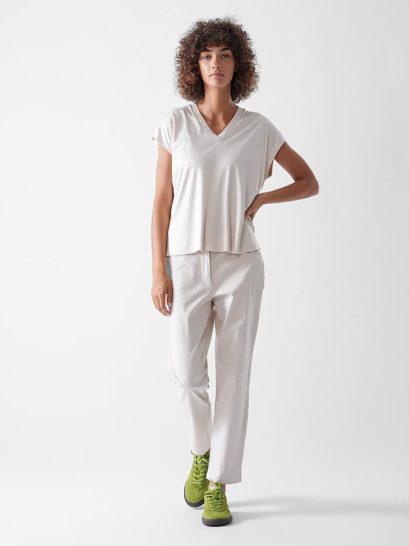 BETTY BARCLAY | Hose Slim Fit 3/4 | 